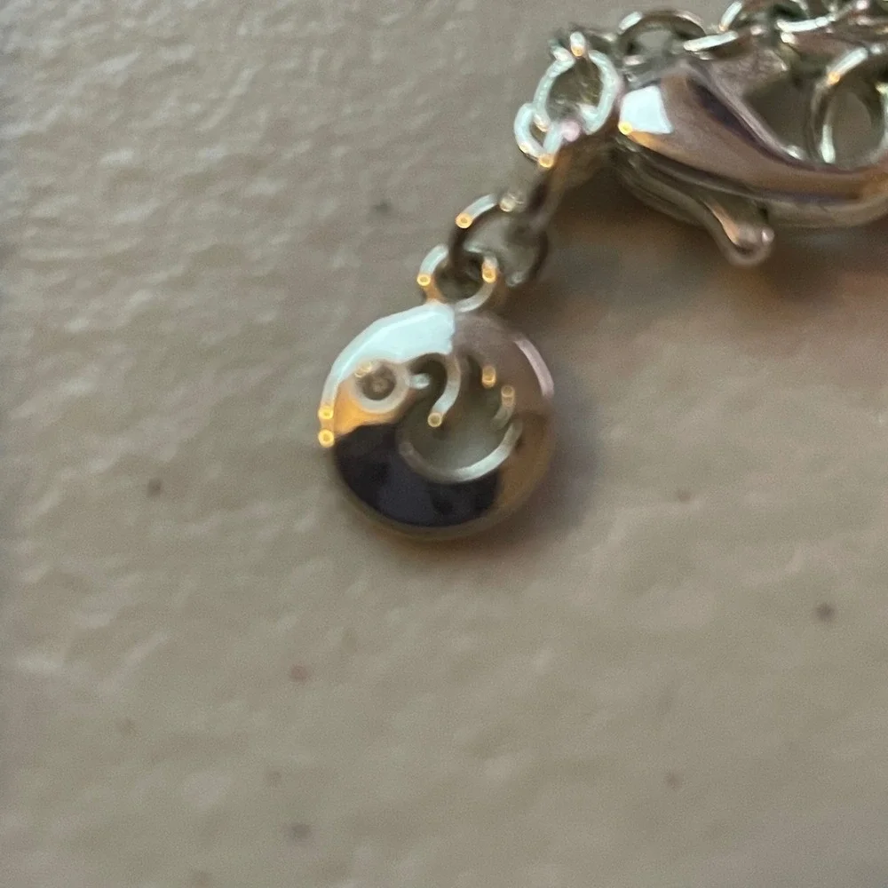 Gloria Vanderbilt 80's/90s Multi Stone Station Long Necklace Amber Teal Yellow